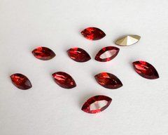 Маркіз (Navette) Swarovski 4228, Persian Red, 10*5 мм