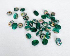 SuperDuo, Чехия, 2.5*5 мм, Emerald Vitrail Matte (50720-28171), 36 шт (2.5-2.6 г)