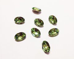 Овал (Fancy Stone) Swarovski 4120, 14*10 мм, Peridot