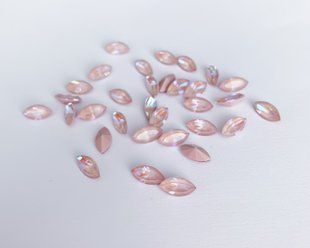 Маркіз (Navette) Swarovski 4228, Dusty Pink Delite, 10*5 мм