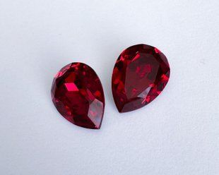 Капля (Fancy Stone) Swarovski 4320, цвет Scarlet, 18*13 мм