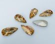 Aurеa Слеза, A4322, цвет Light Smoked Topaz, 18*9 мм