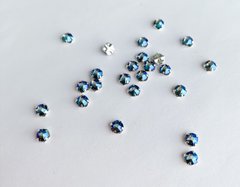 Австрия (53102) Chaton Montees, Black Diamond Shimmer, ss16 (3,8-4 мм)