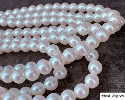 Перли Cotobe, Чехія, колір - Pearlescent White, 4 мм, 20 шт упаковка