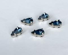 Капли (Fancy Stone) Swarovski 4328, Demin Blue, 10*6мм