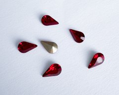 Капля (Fancy Stone) Австрия 4328, цвет Siam, 8*4.8 мм