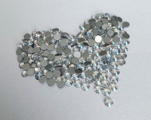 Клейові стрази Aurea (A2028), холодної фіксації, ss10 (2.7 - 2.9мм), Crystal Moonlight, 72 шт