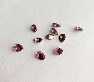 Краплі (Fancy Stone) Swarovski 4320, колір Iris, 8*6мм