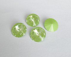 Ріволі Swarovski, 1122, колір Paradise Green Lux, 12 мм