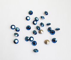 Чатон Swarovski 1088, цвет Metallic Blue, ss34 (7.069-7.272 mm)
