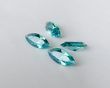 Маркіз (Navette) Swarovski, 4228, колір Light Turquoise Nightfall, 15*7 мм