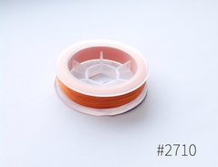 Нитки бисерные, Tytan 100, цвет 2710 (оранжевый мандарин)