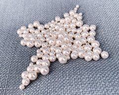 Перлина Австрія, кругла (5810), колір - Crystal White, 6 мм