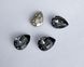 Капля Мираж (Fancy Stone) Swarovski 4390, цвет - Silver Night, 10*7 мм
