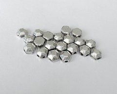 Бусина Honeycomb, Чехия, прессовка, 6мм, 2 отв., Labrador рельеф, штука