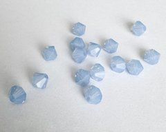 Биконус Preciosa 5 мм, Light Sapphire Opal