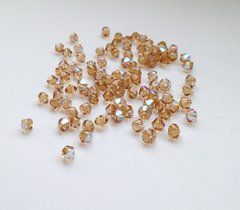 Біконус Австрія (5328), колір - Light Colorado Topaz Shimmer, 3 мм