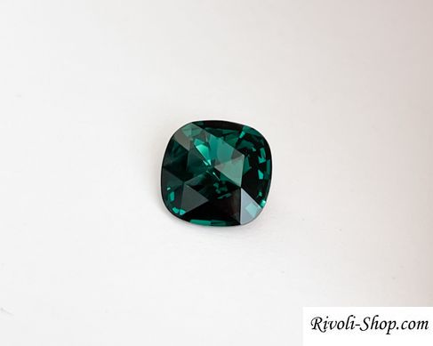 Квадраты (Fancy Stone) Swarovski 4471, цвет Emerald, 10 мм