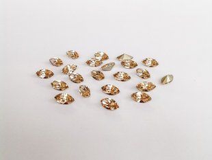 Маркіз (Navette) Swarovski 4228, Light Silk, 10*5 мм