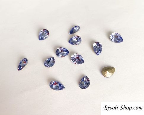 Капли (Fancy Stone) Swarovski 4320, цвет Provence Lavender, 8*6 мм