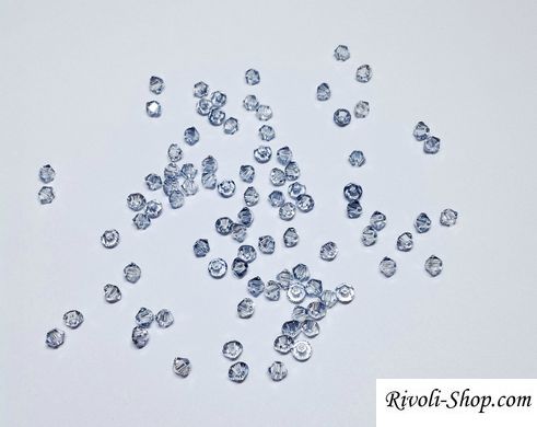 Біконус Swarovski (5328), колір - Crystal Blue Shade, 3 мм