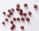 Біконус Preciosa 4 мм, Light Burgundy matt