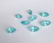 Маркіз (Navette) Swarovski, 4228, колір - Paradise Blue Lux, 10*5 мм