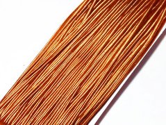 Сутаж, 3 мм ширина, оранжевый (код цвета 164), производство Китай, 1м