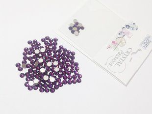 Клейові стрази Австрія ss16 (3.8-4 мм), Amethyst