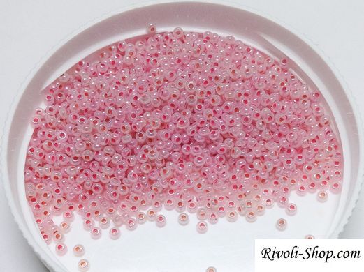 Бисер Preciosa - розовый перламутровый (37325) - 10/0, 25 г