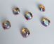 Aurora, квадрат (Fancy Stone) A4470, цвет - Light Smoked Topaz Shimmer, 8 мм 2 из 2