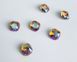 Aurora, квадрат (Fancy Stone) A4470, цвет - Light Smoked Topaz Shimmer, 8 мм 1 из 2