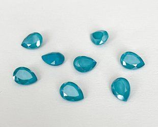 Капля (Fancy Stone) Swarovski 4320, цвет Azure Blue, 8*6 мм