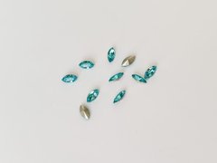 Маркиз (Navette) Swarovski, 4228, цвет - Light Turquoise, 10*5 мм