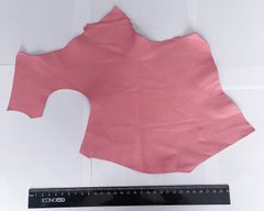 Кожа натуральная, розовая, толщина 1 мм, примерно 10 * 15 см