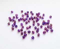Биконус Swarovski (5328), цвет - Amethyst Shimmer 2X, 3 мм
