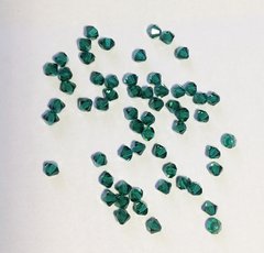 Биконус Preciosa 4 мм, Emerald