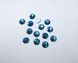 Стрази 12гранниє Preciosa хол. фікс., ss40 (8.4-8.7 мм), колір Blue Zircon AB