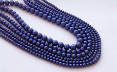 Перлина Австрія, кругла (5810), колір - Iridescent Dark Blue, 10 мм