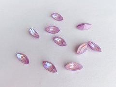Маркиз (Navette) Австрия 4228, Crystal Lavender Delite, 10*5 мм
