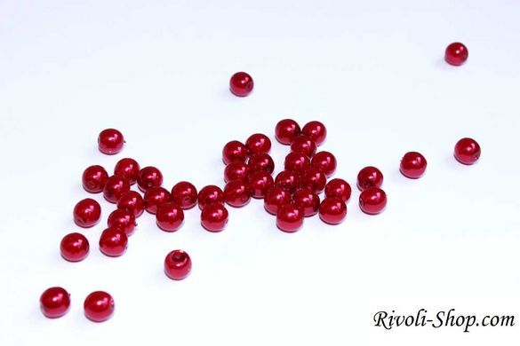Перлина Preciosa MAXIMA, 5 мм Red