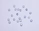 Страз у цапе Preciosa, PP24 (3.0-3.2mm), Rose Opal в серебре