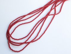 Перли Preciosa 3 мм червоний (70498), 25 шт