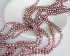 Перлина Австрія, кругла (5810), колір - Vintage Rose, 5 мм