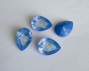 Крапля (Fancy Stone) Swarovski 4320, Ocean DeLite, 14*10 мм