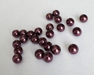 Жемчуг Preciosa MAXIMA, 6 мм Light Burgundy