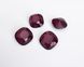 Aurora, квадрат (Fancy Stone) A4470, цвет - Dark Red, 12 мм
