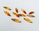 Маркиз (Navette) Swarovski 4200/2, Topaz, 15x4 мм