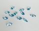 Маркиз (Navette) Swarovski, 4228, цвет Aquamarine Ignite, 10*5 мм