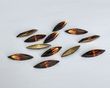Маркиз (Navette) Swarovski 4200/2, Smoked Topaz, 15x4 мм
